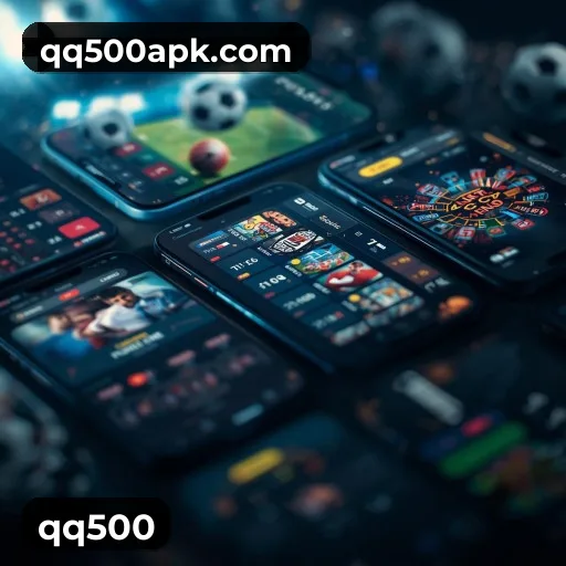Aplicativo móvel qq500 para iOS e Android